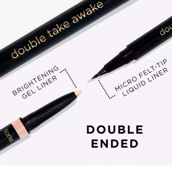 🌻 Tarte Double Take Awake Micro Liquid Liner and Brightener New FullS - Picture 8 of 8